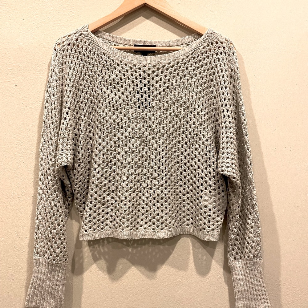 Express Knit Crop Sweater
